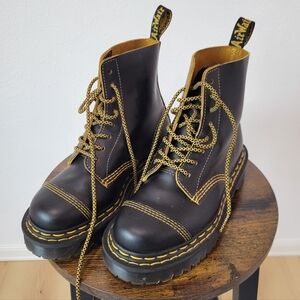 Dr. Martens 1460 Pascal Bex Double Stitch Boots Size Womens US 5 / Mens US 4
